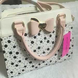 Betsey Johnson Bow Satchel - NWT